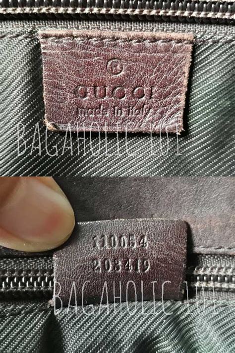 how to tell if your gucci is real|check Gucci serial number.